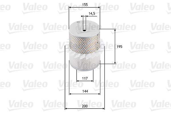 AIR FILTER - ROUND TYPE